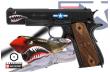 Colt 1911 .45 ACP Ordnance Squadron GBB Full Metal Wood Grips Limited Edition by AW Custom for Cybergun